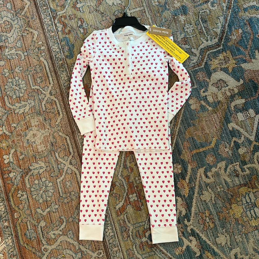 BNWT Roller Rabbit Pajamas Size 4